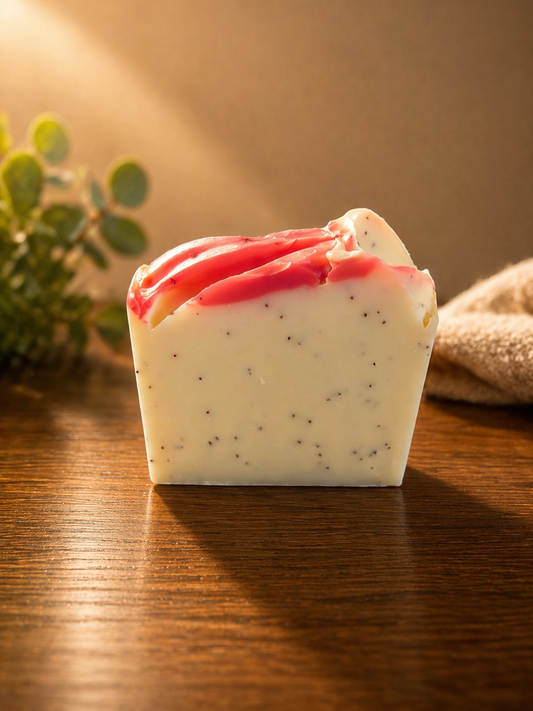 Daisies and Poppies Soap (Vegan and All Natural)